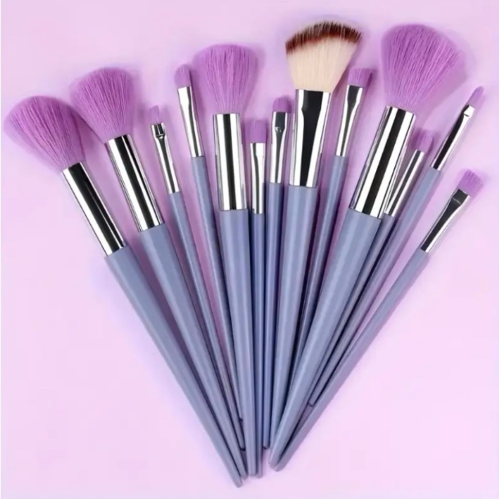 🌟Free add on🌟 Lavender Makeup Brush Set